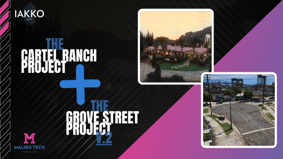 BUNDLE Cartel Ranch Project (Ranch + Tunnel) + Grove Street Project V.2